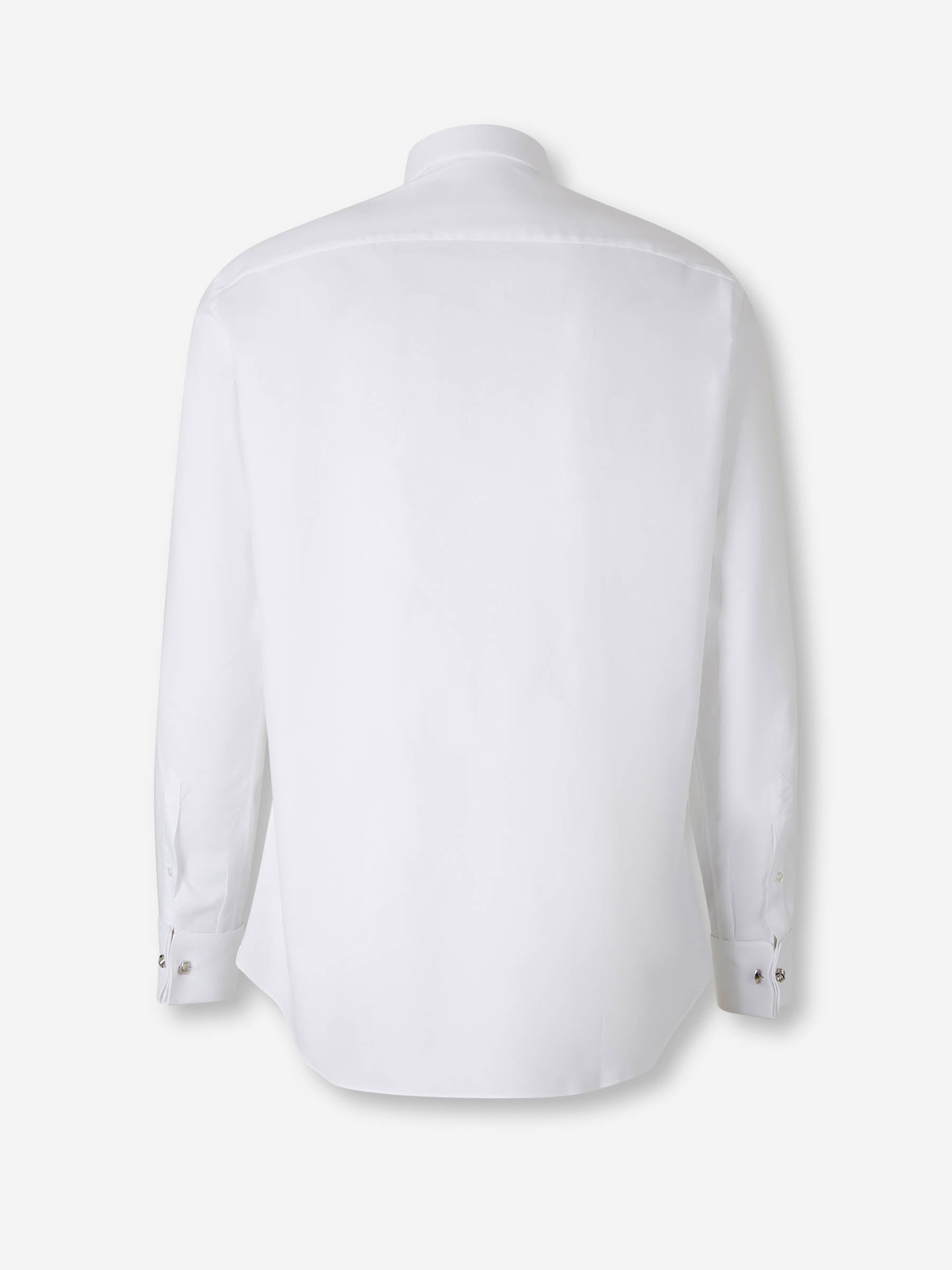 Brioni Hombre Barcelona Camisa de Vestir Lisa color Blanco sku 403-000470 01 - Foto 2