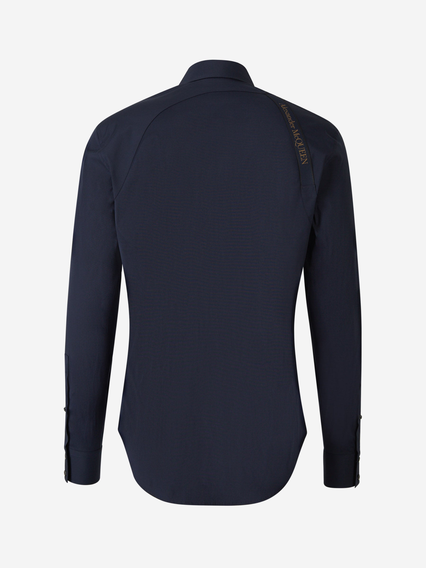 Tシャツ・カットソー MCQUEEN HARNESS SHIRT McQueen – Cotton Harness Shirt Hombre 531-006271 01