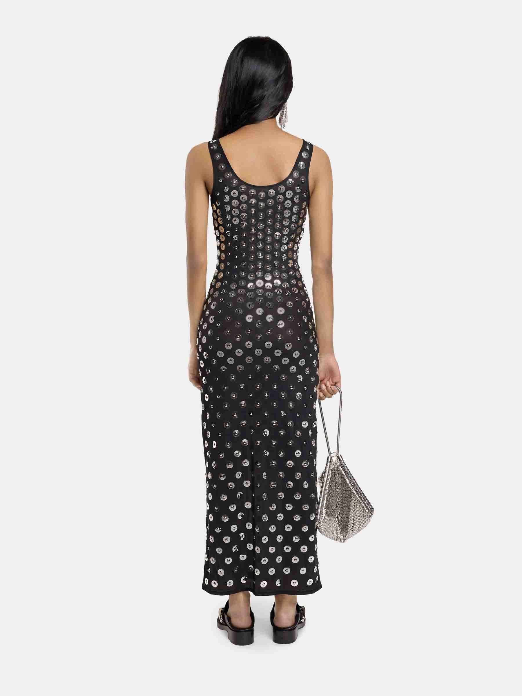 rabanne midi dress Rabanne Ruched Jersey Midi Dress