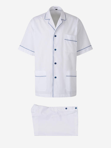 Santa Eulalia Hombre Barcelona Pijama Set Corto color Blanco sku 412-000067 01 - Foto 1