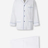 Santa Eulalia Hombre Barcelona Pijama Set Algodón color Blanco sku 412-000071 02 - Foto 1