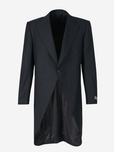 Canali Hombre Barcelona Chaqué de Lana color Gris Antracita sku 332-000002 02 - Foto 1