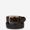 Santa Eulalia Hombre Barcelona Cinturón Piel Cocodrilo color Marrón Oscuro sku 622-000816 01 - Foto 1