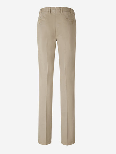 Santa Eulalia Hombre Barcelona Pantalones Pinzas Algodón color Marrón sku 521-002702 06 - Foto 2