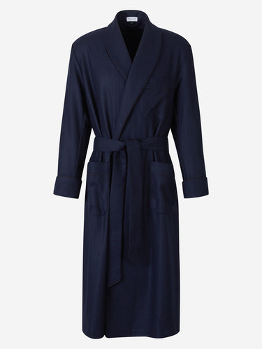 Santa Eulalia Hombre Barcelona Bata Lana Y Cashmere color Azul Noche sku 440-000076 01 - Foto 4