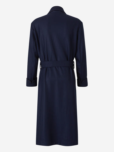 Santa Eulalia Hombre Barcelona Bata Lana Y Cashmere color Azul Noche sku 440-000076 01 - Foto 2