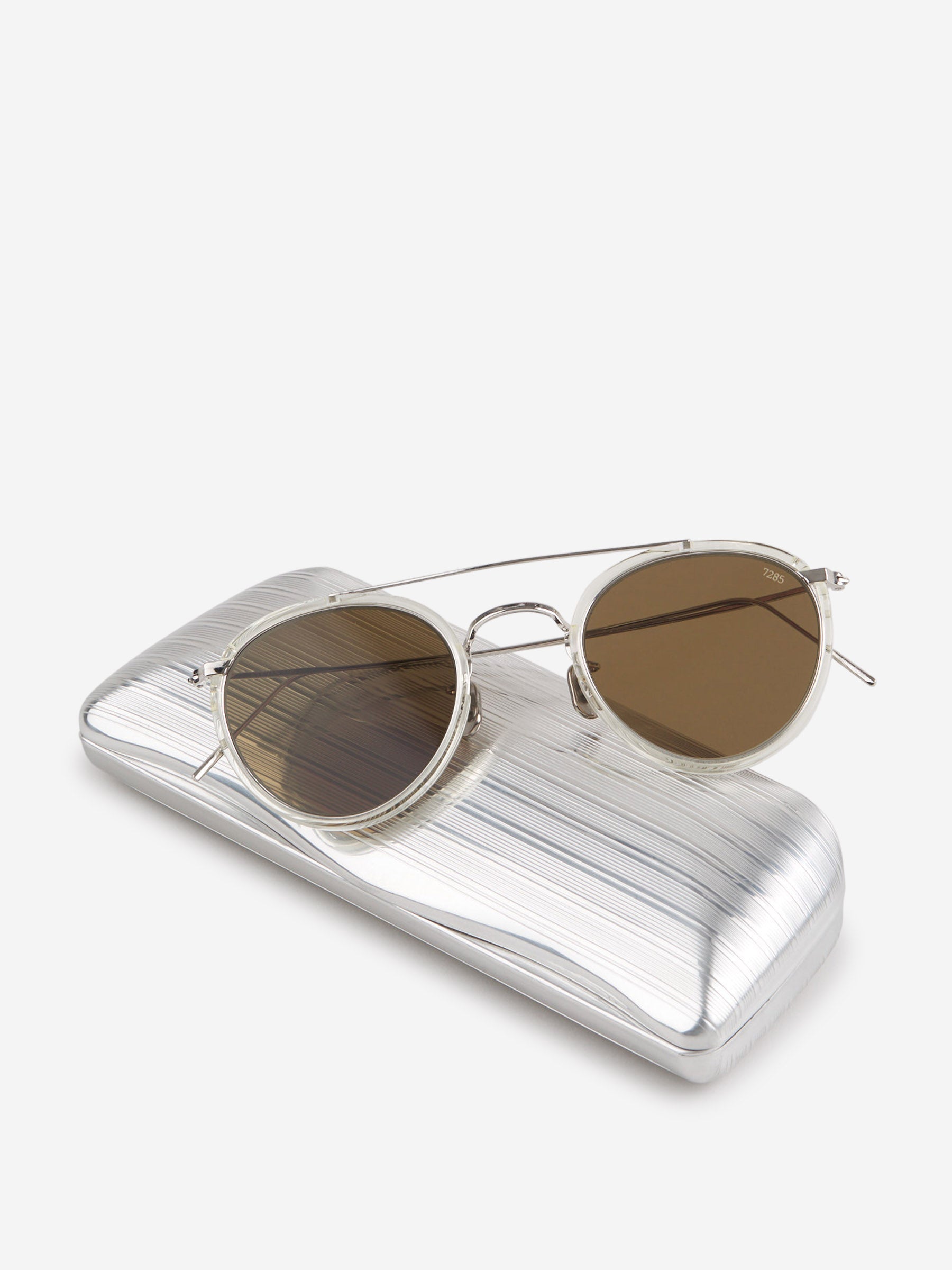 Eyevan Gafas de Sol Redondas 762 color Plateado sku 614-002879 03 - Foto 2