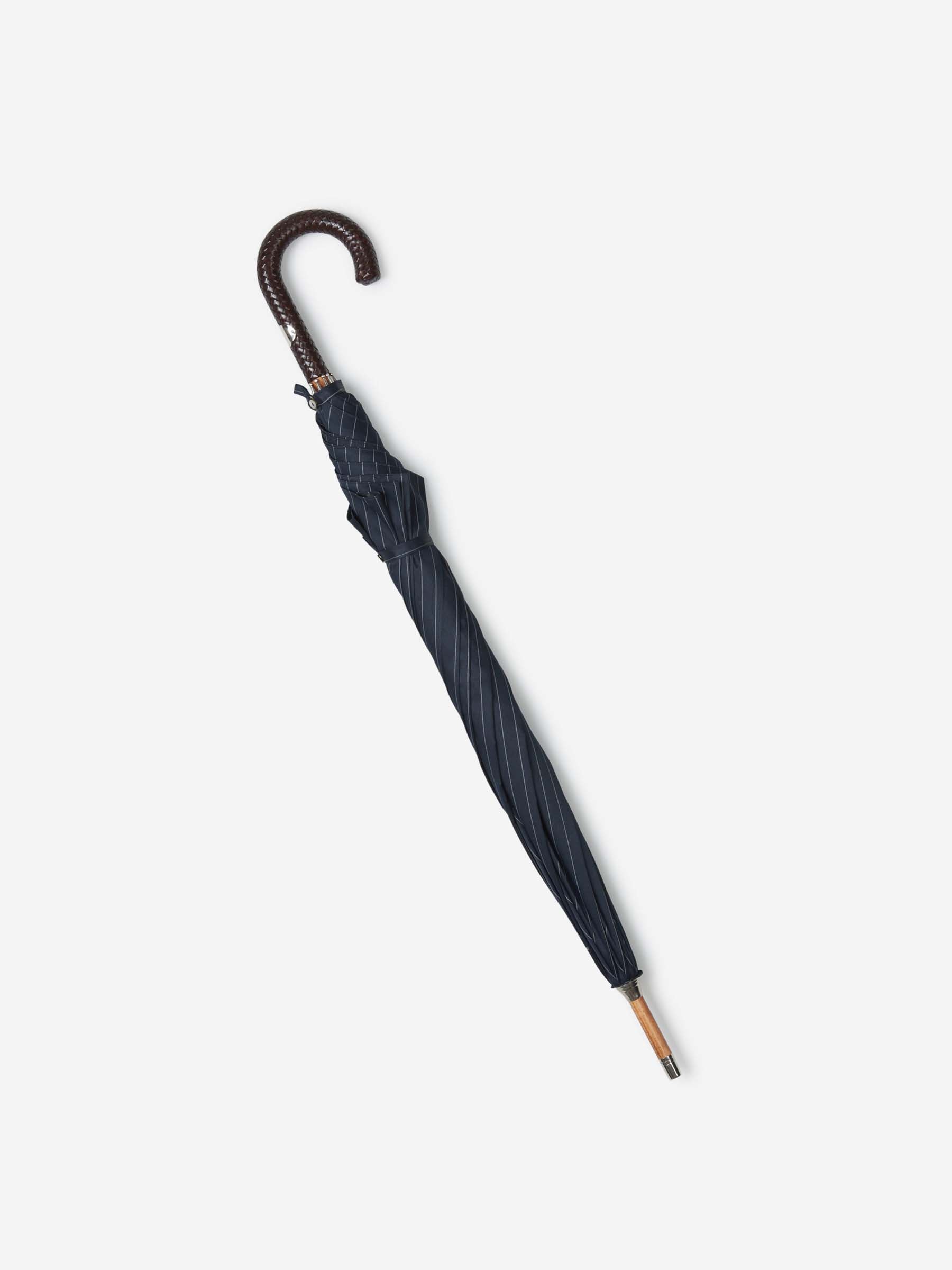 Santa Eulalia Hombre Barcelona Paraguas Raya Diplomática color Azul Noche sku 693-000042 01 - Foto 2