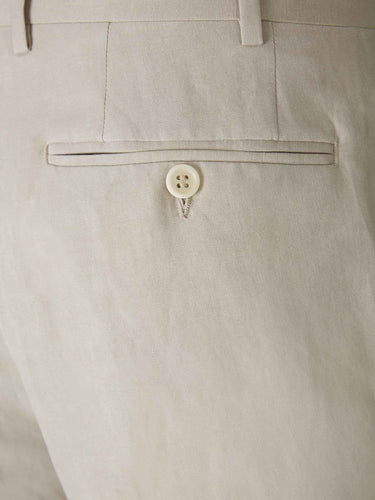 Canali Hombre Barcelona Traje de Lino y Seda color Beige sku 311-000334 02 - Foto 9