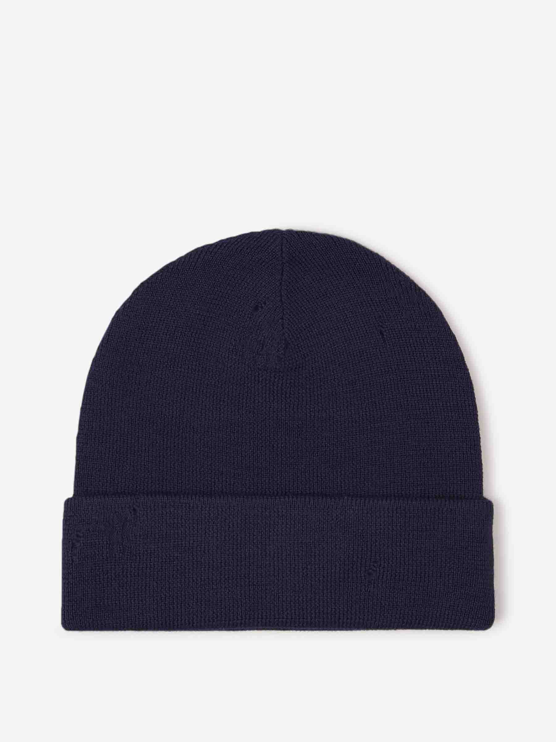 Acne Studios Gorro Logo Desgastado color Azul Noche sku 899-001930 01 - Foto 2