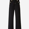 Balmain Mujer Barcelona Pantalones Joggers Botones color Negro sku 761-003539 01 - Foto 1