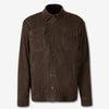 Canali Hombre Barcelona Chaqueta Piel Ante color Marrón Oscuro sku 501-000264 00 - Foto 1