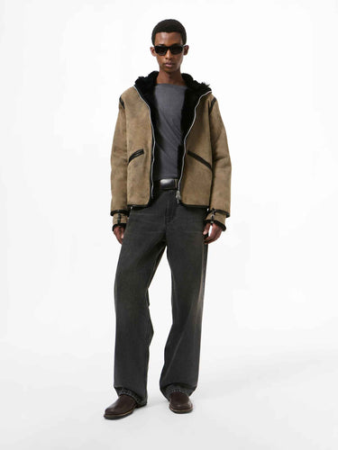 Our Legacy Hombre Barcelona Chaqueta Casual Cremallera color Camel sku 501-000270 01 - Foto 2