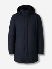 Herno Hombre Barcelona Plumífero Largo Técnico color Azul Noche sku 502-001632 01 - Foto 1