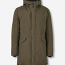 Herno Hombre Barcelona Parka Cortavientos color Verde Militar sku 502-001634 01 - Foto 1