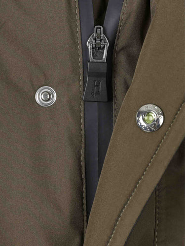 Herno Hombre Barcelona Parka Cortavientos color Verde Militar sku 502-001634 01 - Foto 3