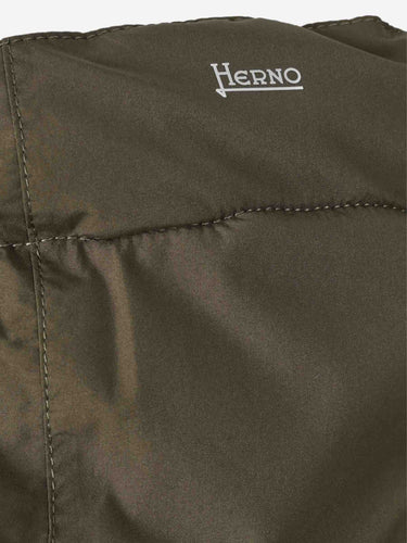 Herno Hombre Barcelona Parka Cortavientos color Verde Militar sku 502-001634 01 - Foto 4