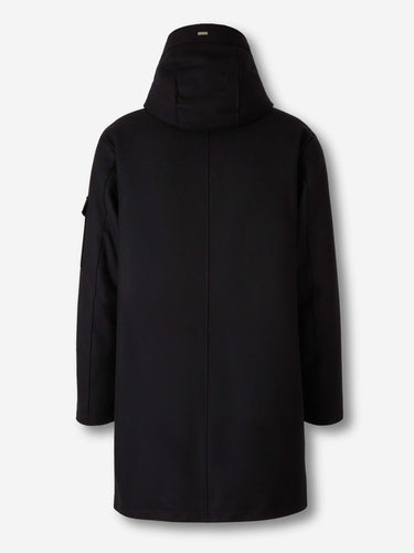Herno Hombre Barcelona Abrigo Largo Lana color Negro sku 502-001637 01 - Foto 2