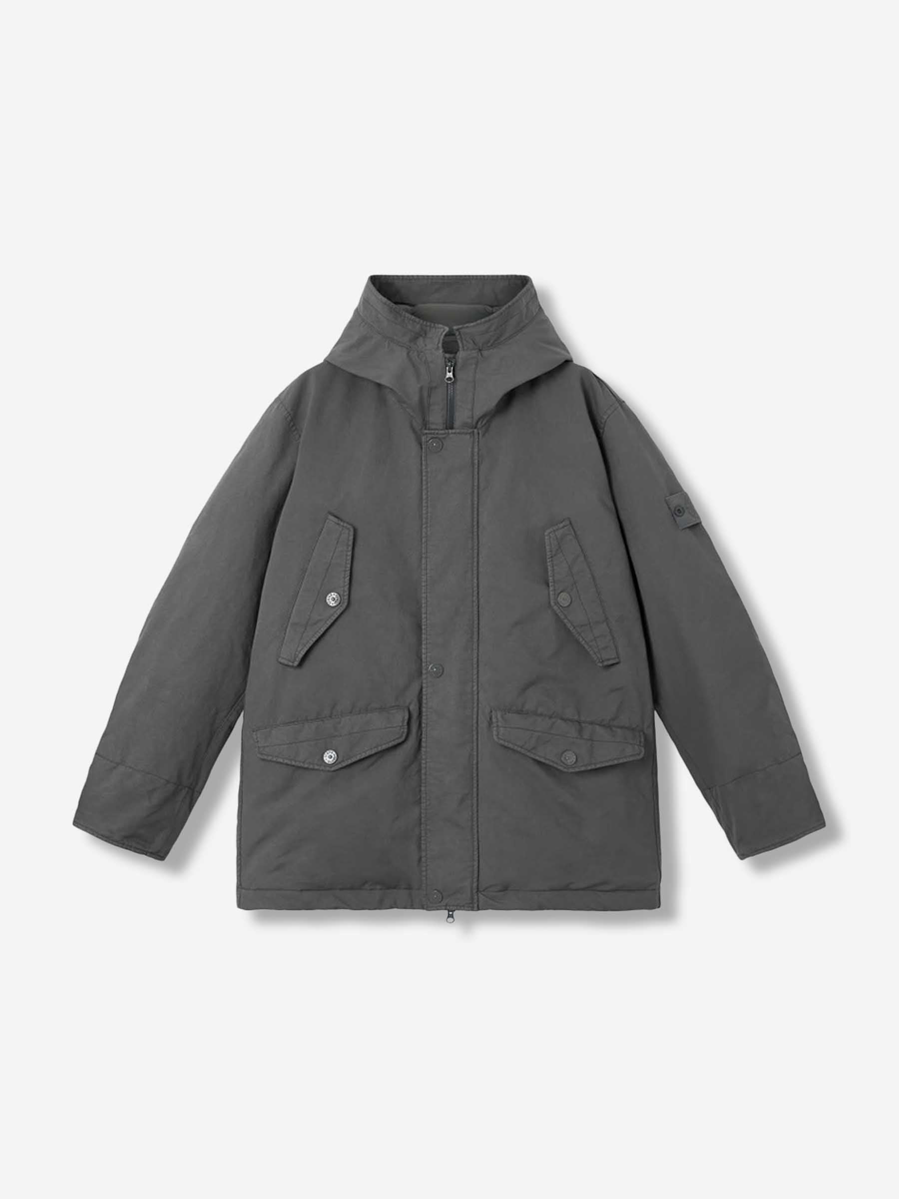 Stone Island Hombre Barcelona Parka David-TC color Gris Oscuro sku 502-001642 01 - Foto 1
