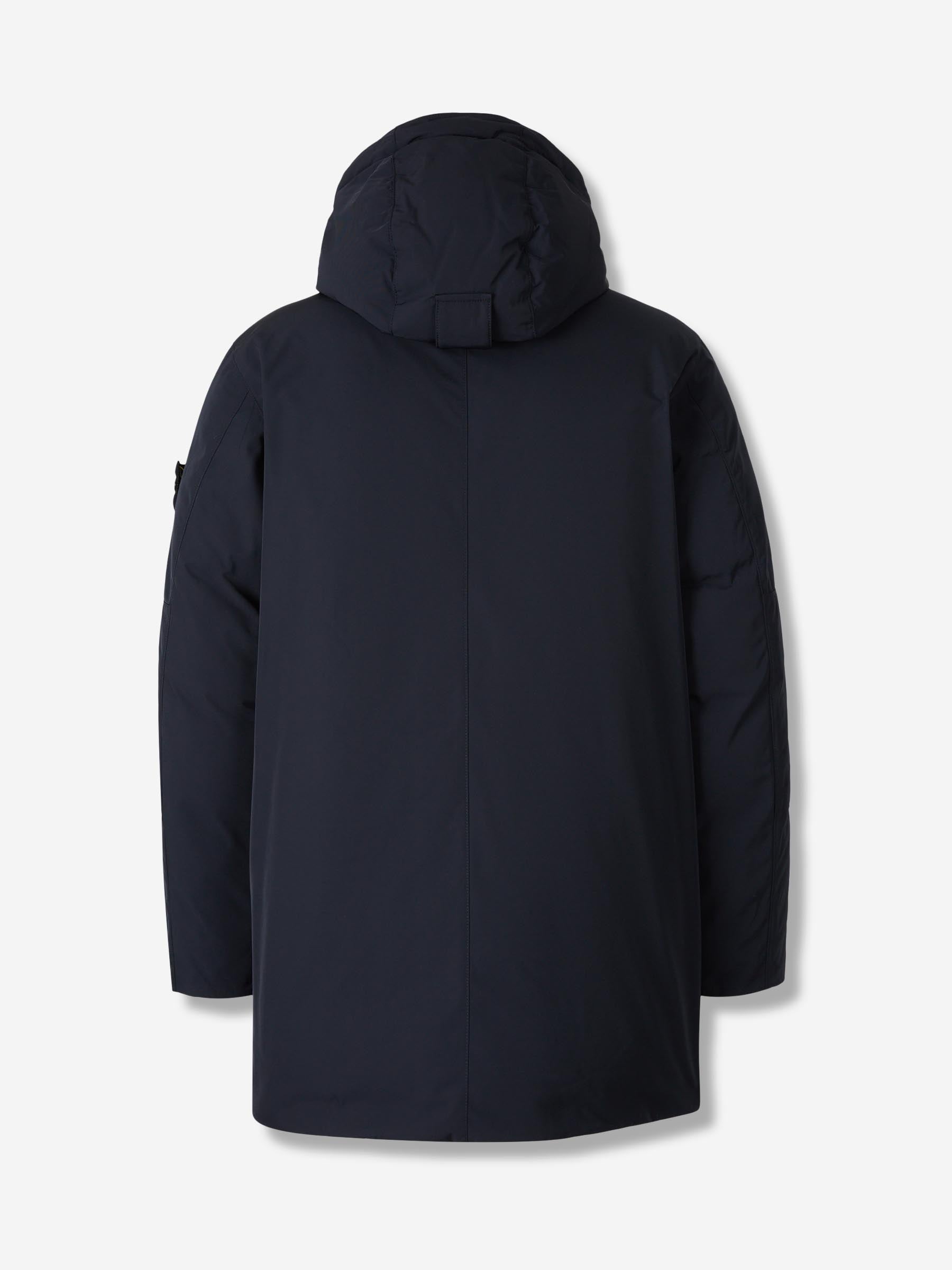 Stone Island Hombre Barcelona Plumífero Largo Capucha color Azul Noche sku 502-001645 01 - Foto 2