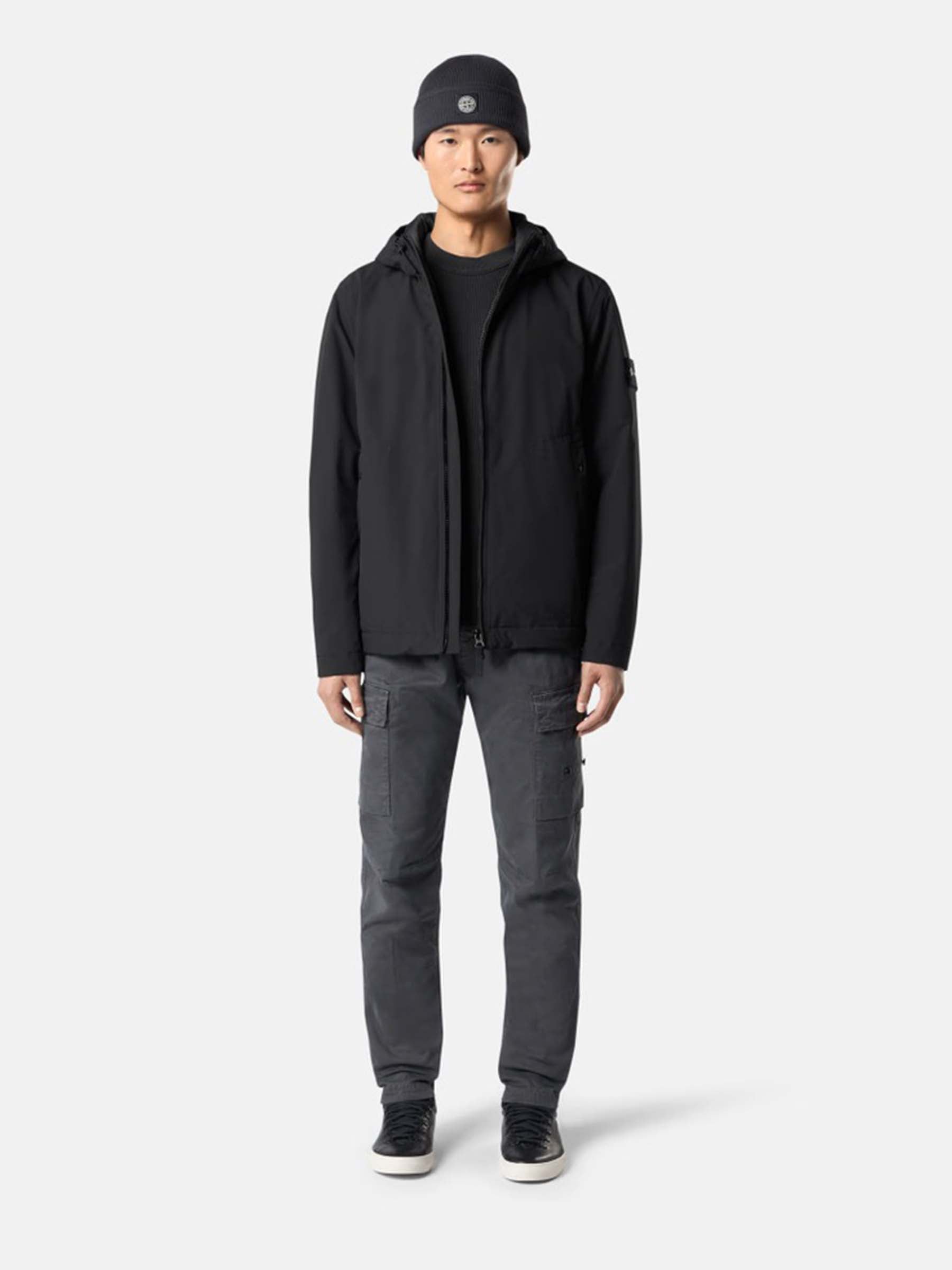 Stone Island Hombre Barcelona Chaqueta Técnica Capucha color Negro sku 502-001646 01 - Foto 2