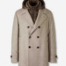 Moorer Hombre Barcelona Abrigo Corto Eligio color Taupe sku 502-001647 01 - Foto 1