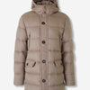 Moorer Hombre Barcelona Plumífero Largo Gorner color Taupe sku 502-001649 01 - Foto 1
