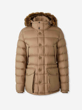 Moncler Hombre Barcelona Plumífero Largo Clunye color Camel sku 502-001654 01 - Foto 1
