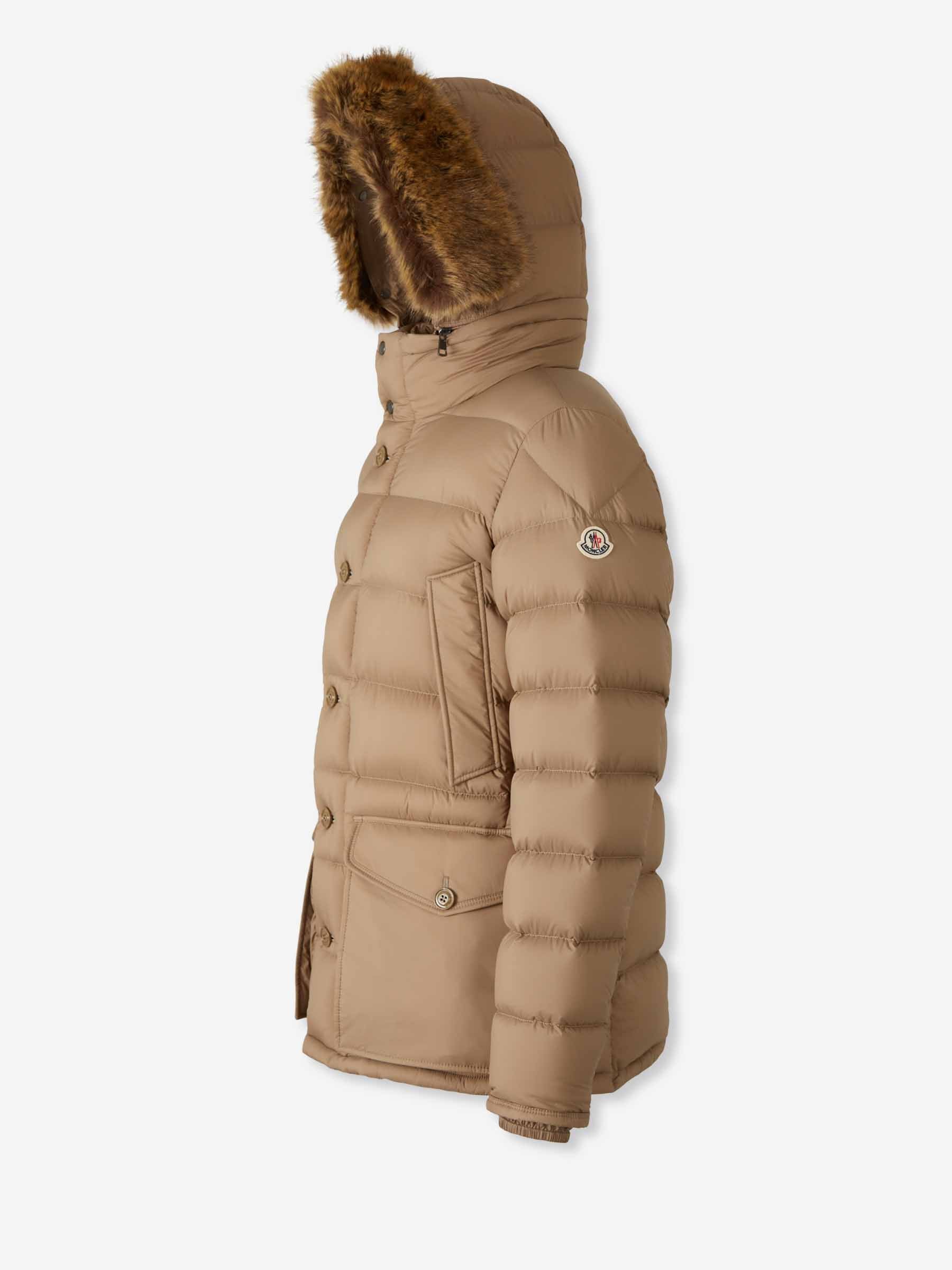 Moncler Hombre Barcelona Plumífero Largo Clunye color Camel sku 502-001654 01 - Foto 2