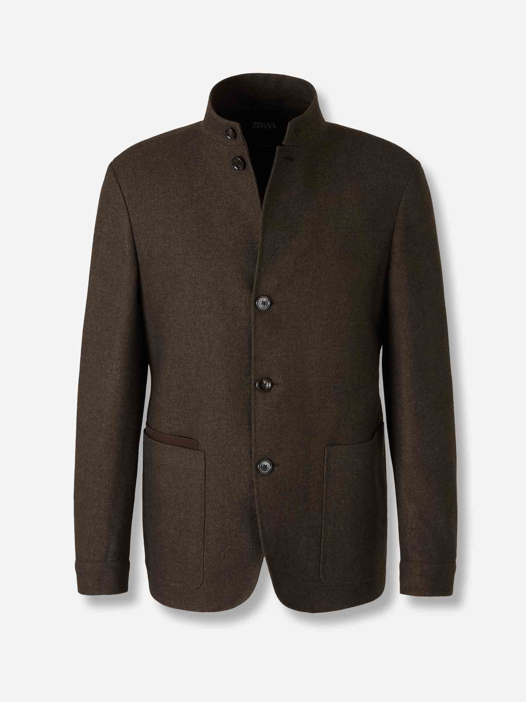 Zegna Hombre Barcelona Chaqueta Il Conte color Marrón Oscuro sku 502-001655 01 - Foto 2