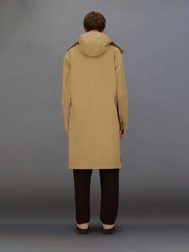 Laminar Hombre Barcelona Parka Twill 2Layer color Camel sku 502-001664 01 - Foto 3