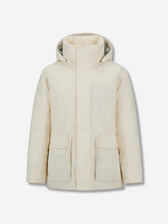 Laminar Hombre Barcelona Parka Crinkle Metallic color Blanco sku 502-001665 01 - Foto 1