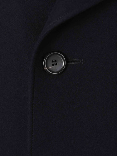 Canali Hombre Barcelona Abrigo Largo Cruzado color Azul Noche sku 502-001667 01 - Foto 3