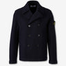 Stone Island Hombre Barcelona Abrigo Corto Lana color Azul Noche sku 502-001668 01 - Foto 1