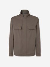 Zegna Hombre Barcelona Abrigo Largo de corte entallado en mezcla de lana y cachemira color Marrón Oscuro sku 502-001670 01 - Foto 1