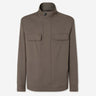 Zegna Hombre Barcelona Abrigo Largo de corte entallado en mezcla de lana y cachemira color Marrón Oscuro sku 502-001670 01 - Foto 1