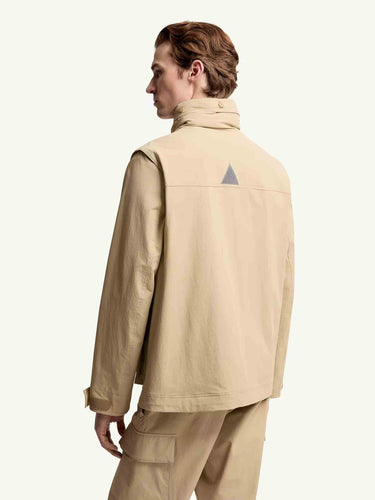 Moncler Grenoble Hombre Barcelona Chaqueta Lione Capucha color Beige sku 502-001677 01 - Foto 3