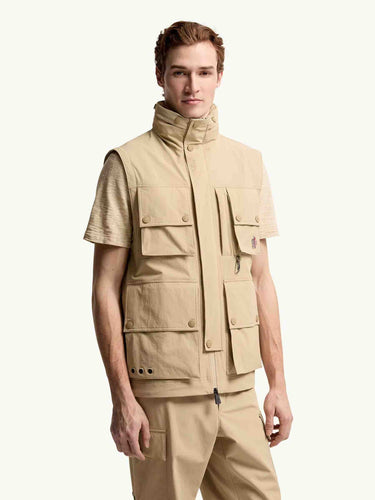 Moncler Grenoble Hombre Barcelona Chaqueta Lione Capucha color Beige sku 502-001677 01 - Foto 4