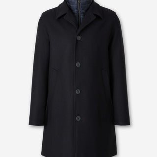 Herno Hombre Barcelona Abrigo Easy Wool color Azul Noche sku 502-001684 01 - Foto 1