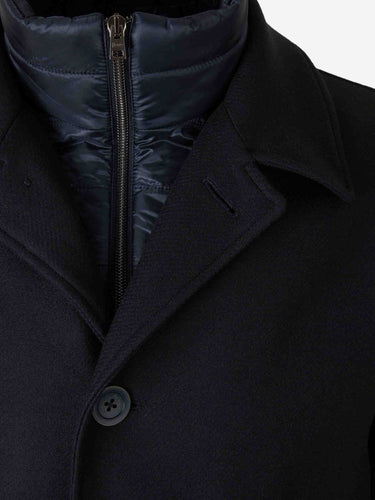 Herno Hombre Barcelona Abrigo Easy Wool color Azul Noche sku 502-001684 01 - Foto 3