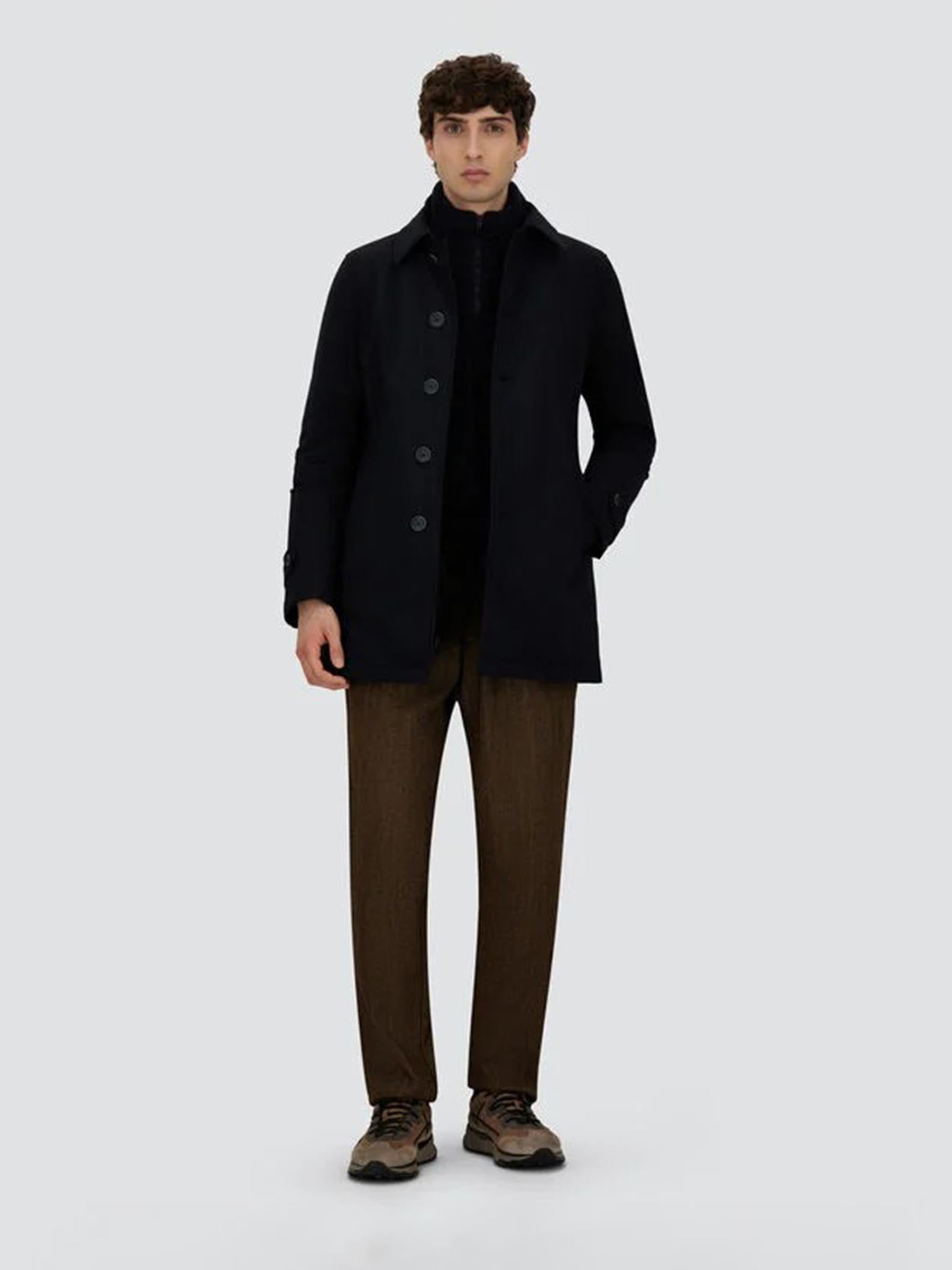 Herno Hombre Barcelona Plumífero Largo Capas color Negro sku 502-001685 01 - Foto 2