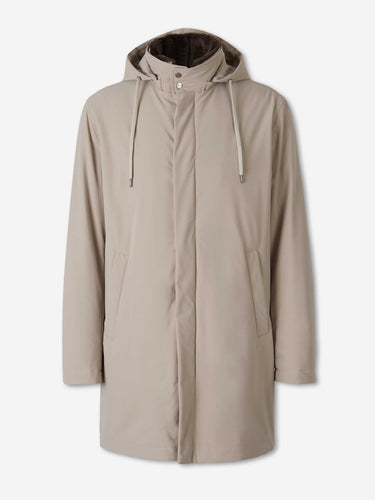 Herno Hombre Barcelona Parka Nylon Capucha color Beige sku 502-001687 01 - Foto 1
