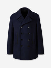 Tom Ford Hombre Barcelona Abrigo Corto Lana color Azul Marino sku 502-001688 01 - Foto 1