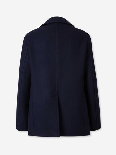 Tom Ford Hombre Barcelona Abrigo Corto Lana color Azul Marino sku 502-001688 01 - Foto 2