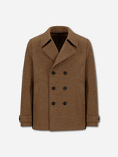 Harris Wharf Hombre Barcelona Abrigo Corto Lana color Caramelo sku 502-001689 01 - Foto 1