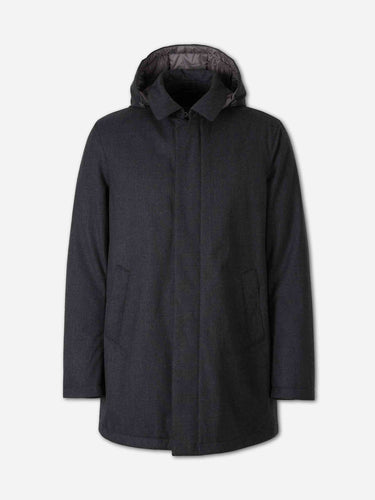 Herno Hombre Barcelona Parka Acolchada color Gris Antracita sku 502-001693 01 - Foto 1