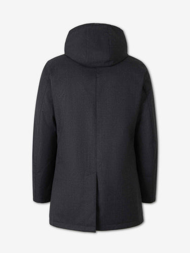 Herno Hombre Barcelona Parka Acolchada color Gris Antracita sku 502-001693 01 - Foto 2