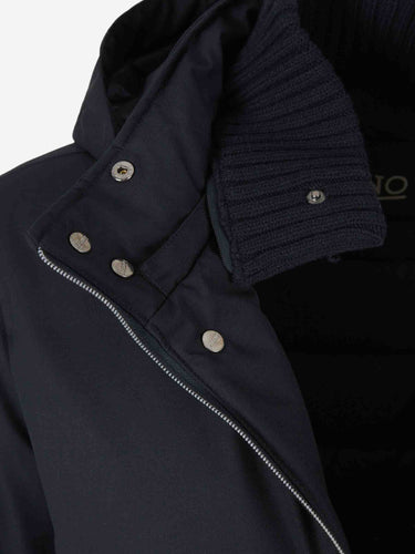 Herno Hombre Barcelona Abrigo Largo color Azul Marino sku 502-001698 01 - Foto 4