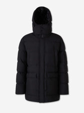 Herno Hombre Barcelona Plumífero Largo Poliéster color Negro sku 502-001699 01 - Foto 1