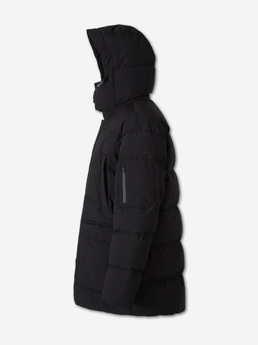 Herno Hombre Barcelona Plumífero Largo Poliéster color Negro sku 502-001699 01 - Foto 2